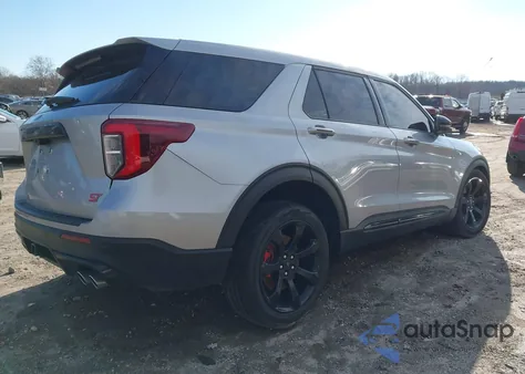 2022 Ford Explorer St из США, поврежденный, VIN 1FM5K8GC5NGC25801